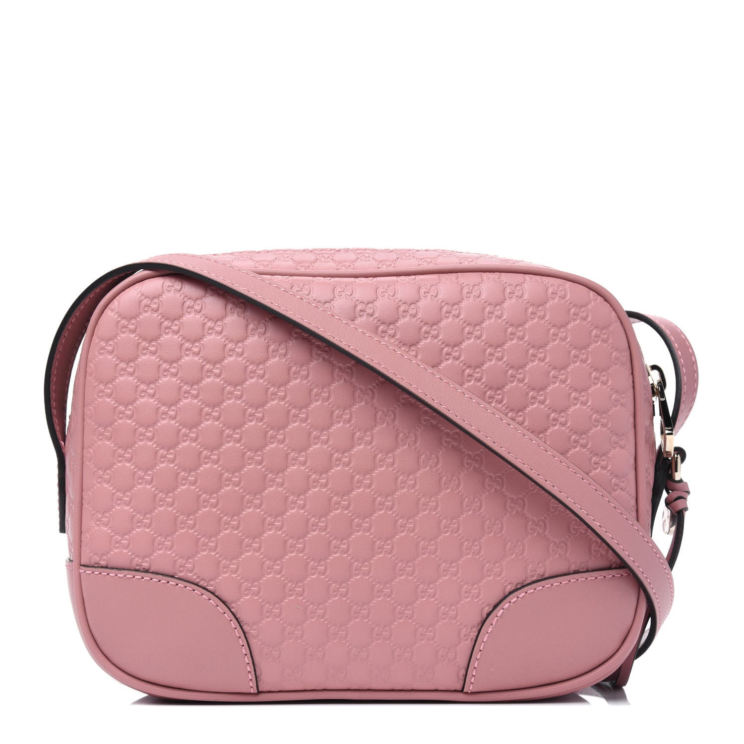 Gucci Soft Microguccissima Mini Bree Messenger Bag Soft Pink 1 of 10