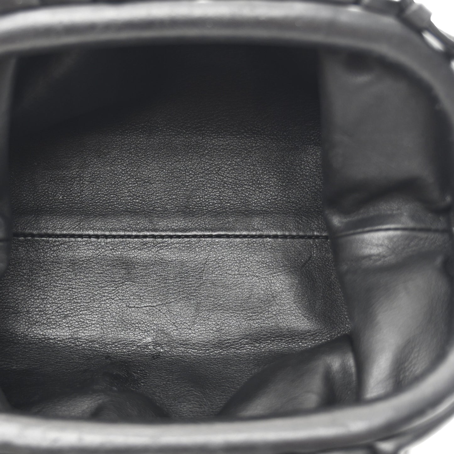 Butter Calfskin The Mini Pouch Black