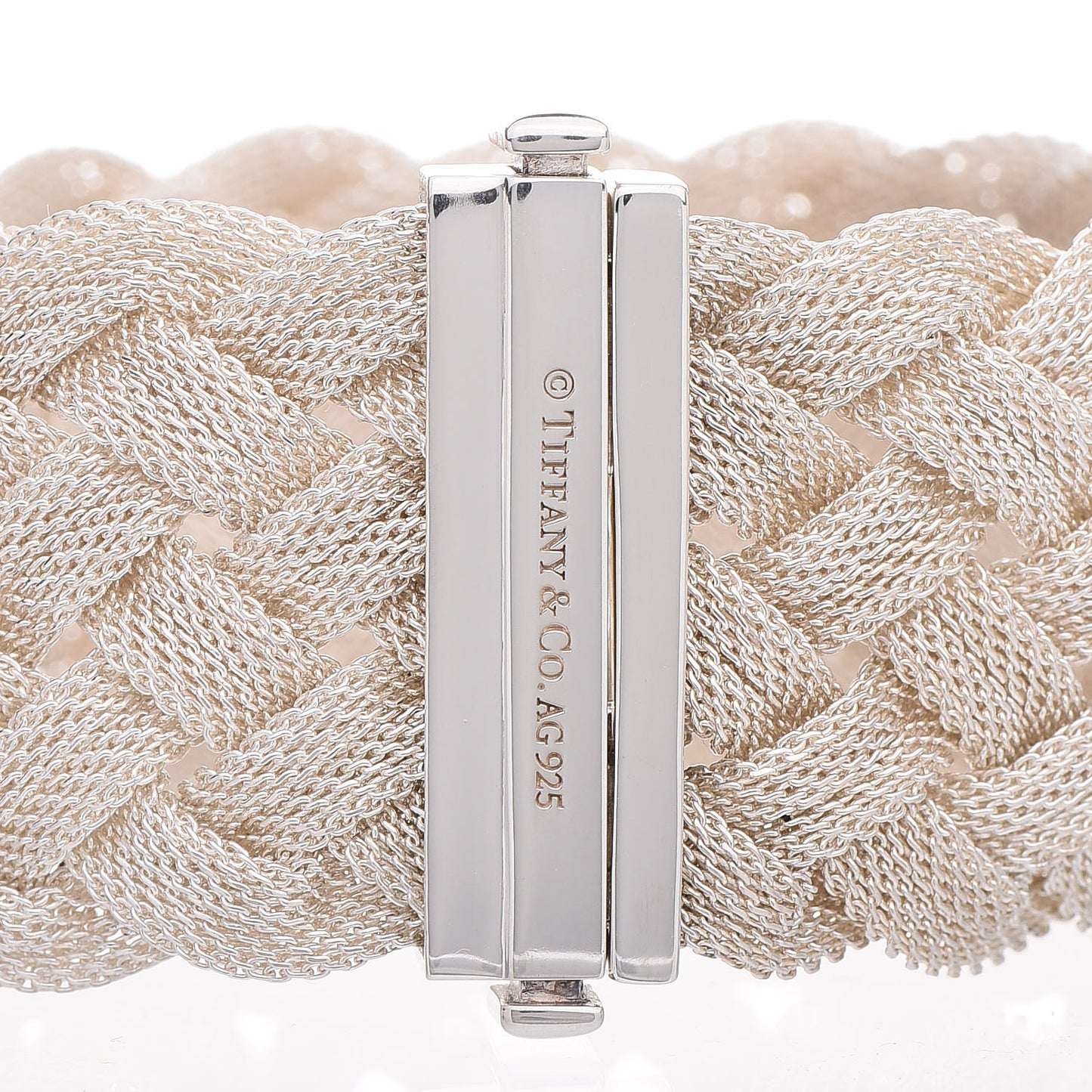 Sterling Silver Somerset Braided Bracelet