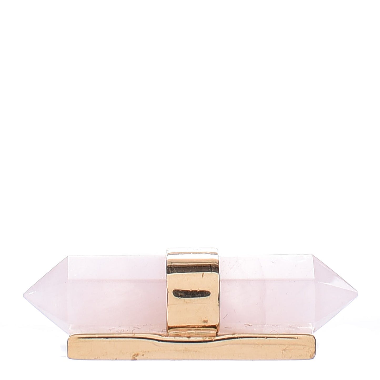 Rose Quartz Trivelling Ring 6.5