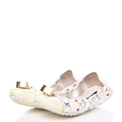 Louis Vuitton Monogram Multicolor Lovely Ballet Flats 36 White 3 of 19