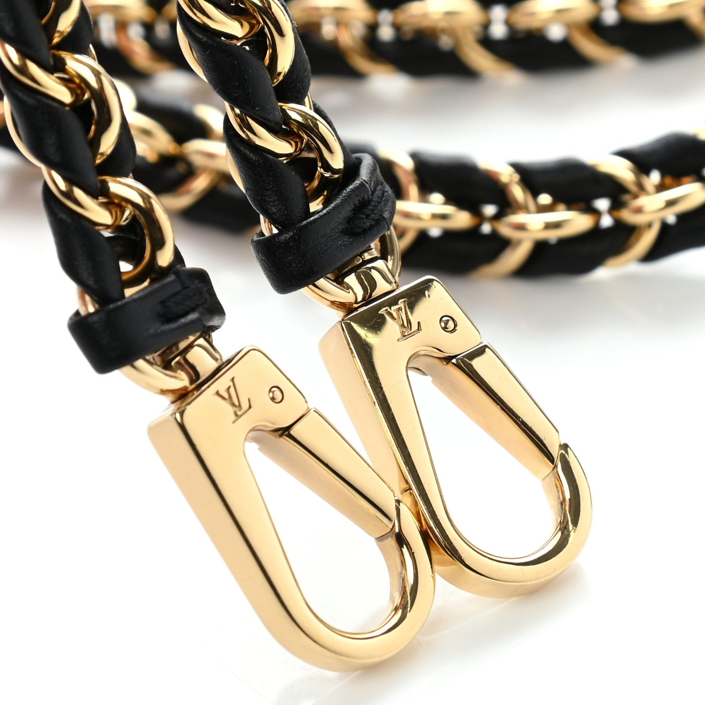 Calfskin Vanity PM Chain Strap Black