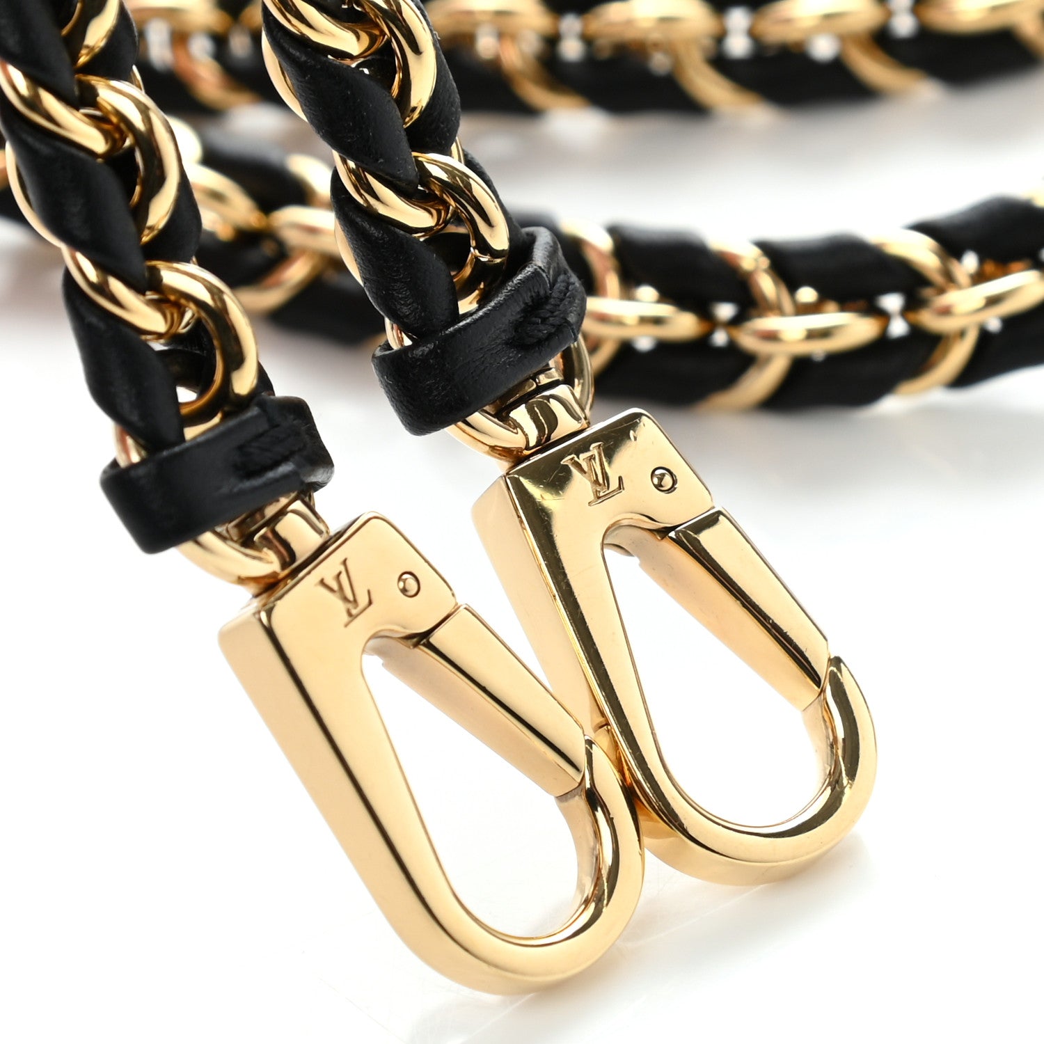Louis Vuitton Calfskin Vanity PM Chain Strap Black 3 of 3