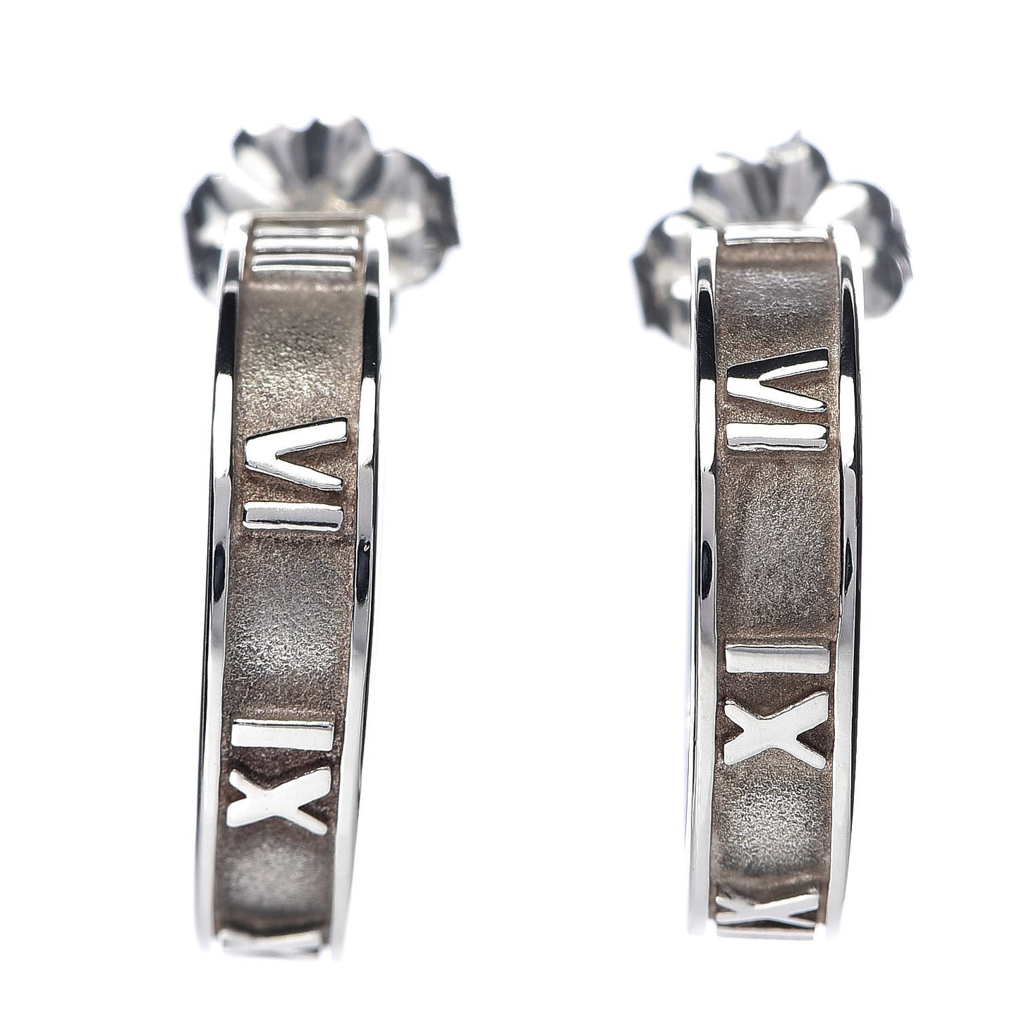 Sterling Silver Atlas Hoop Earrings