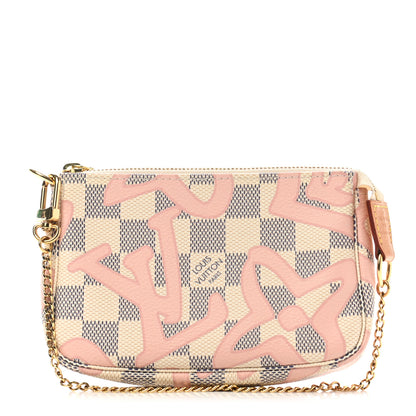 Louis Vuitton Damier Azur Tahitienne Mini Pochette Accessories 1 of 8