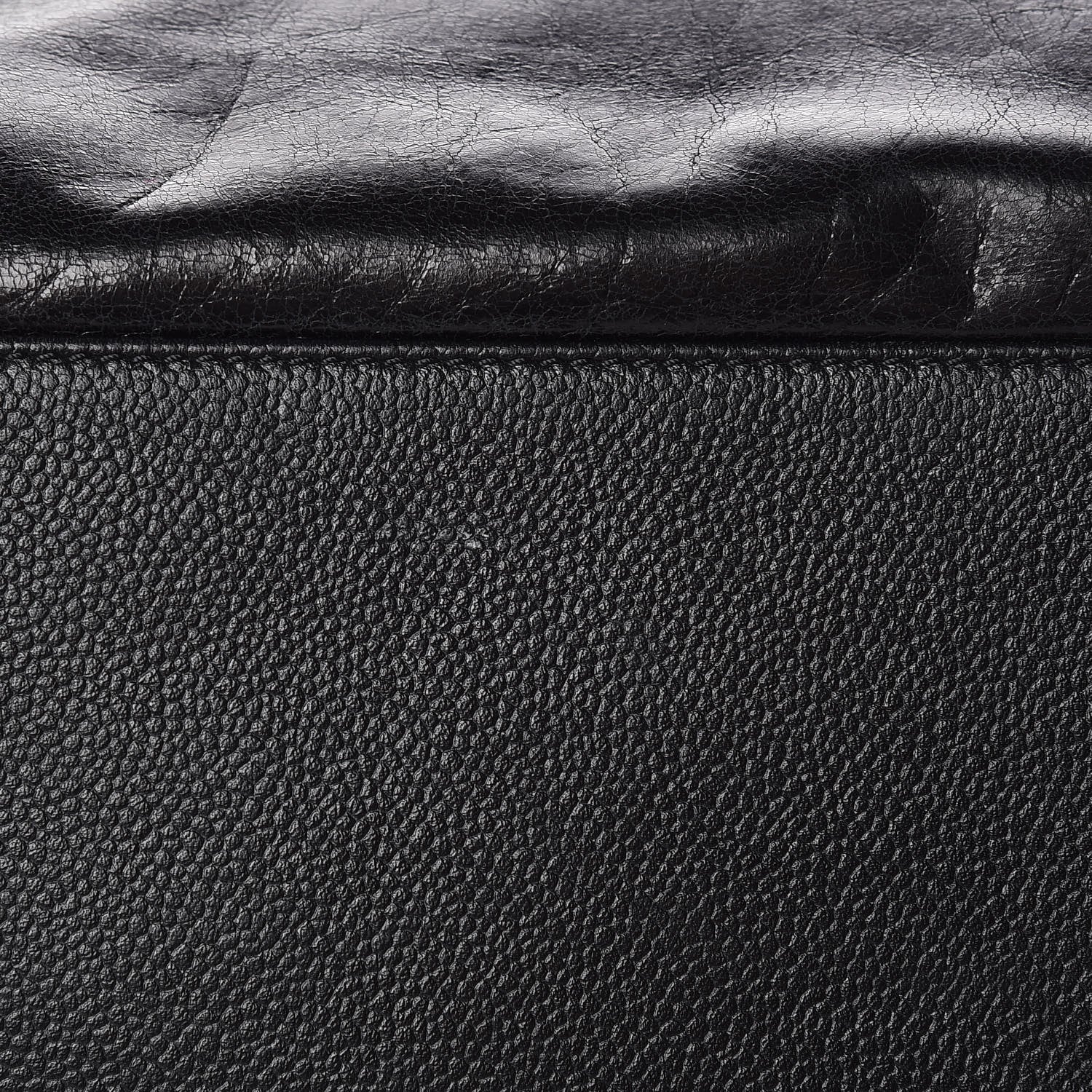 Chanel Glazed Calfskin Large Deauville Tote Black 15 of 15