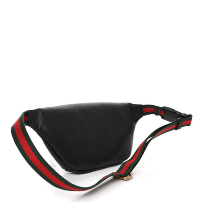 Gucci Grained Calfskin Small Logo Belt Bag Black 2 of 4
