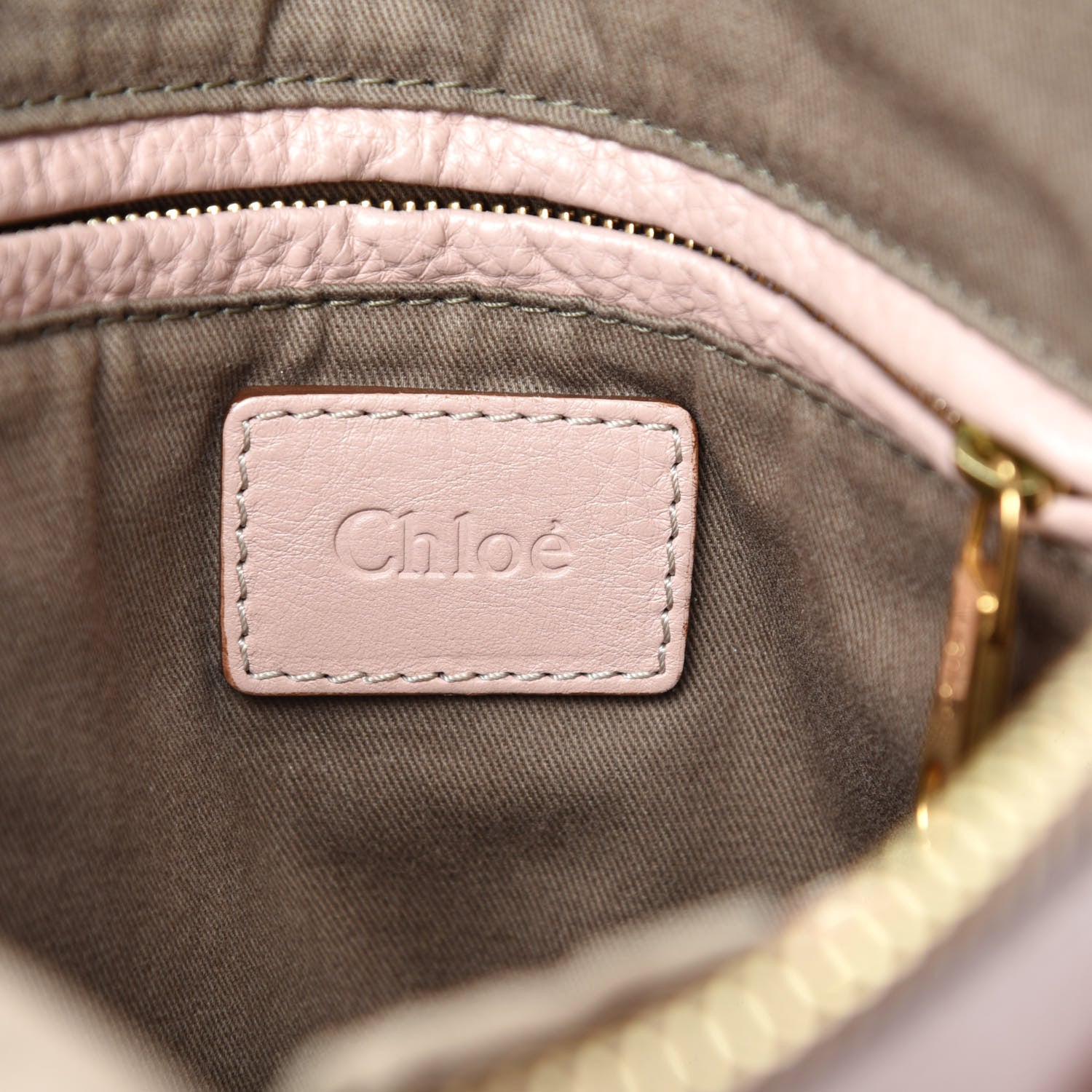 Chloe Calfskin Medium Marcie Satchel Blush Nude 8 of 10