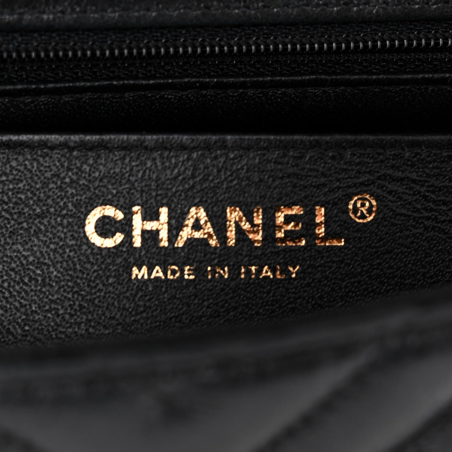Chanel Iridescent Calfskin Chevron Quilted Mini Rectangular Flap Black 6 of 13