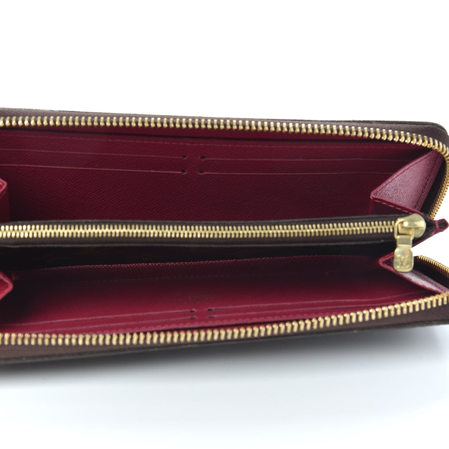 Monogram Clemence Wallet Fuchsia