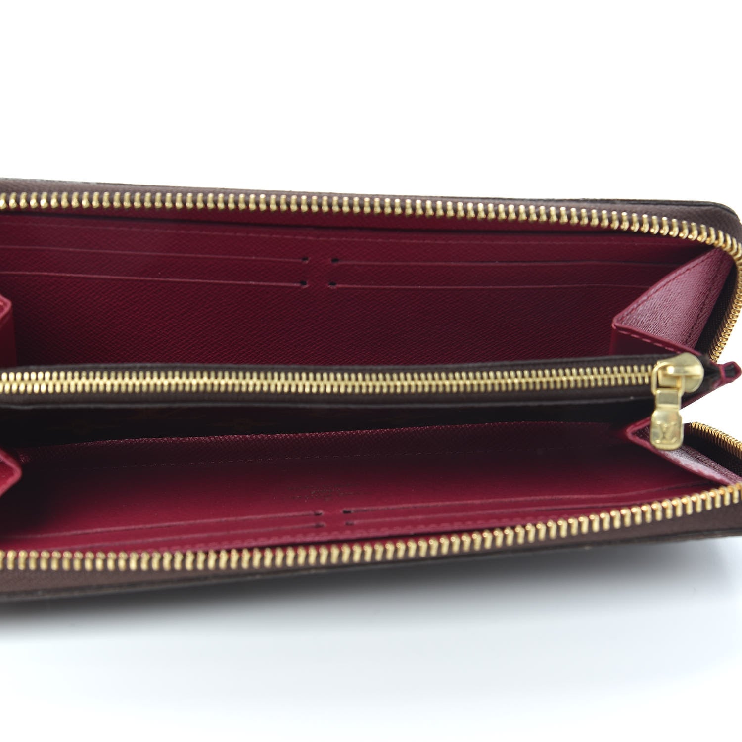Louis Vuitton Monogram Clemence Wallet Fuchsia 5 of 7