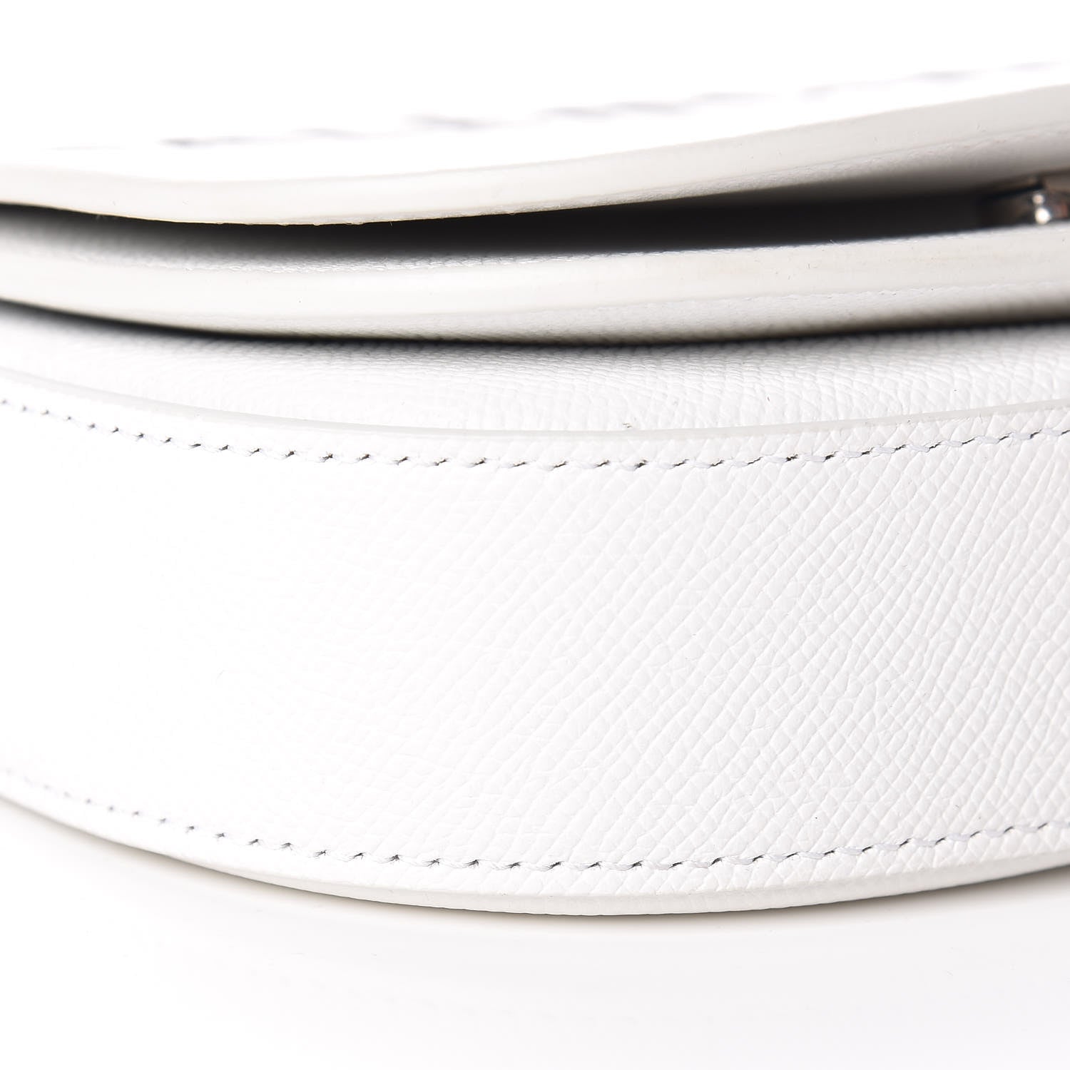 Balenciaga Grained Calfskin Logo Print Ville Day Bag XS White 6 of 18
