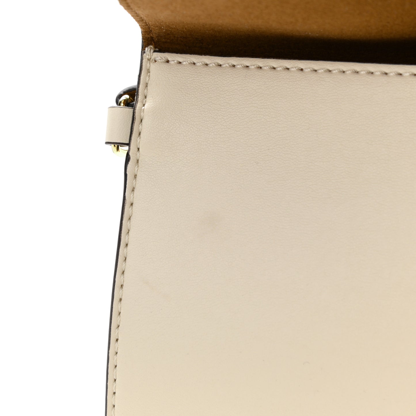 Eco Alter Tiger Print Perforated Logo Tote Bag Brown Ivory