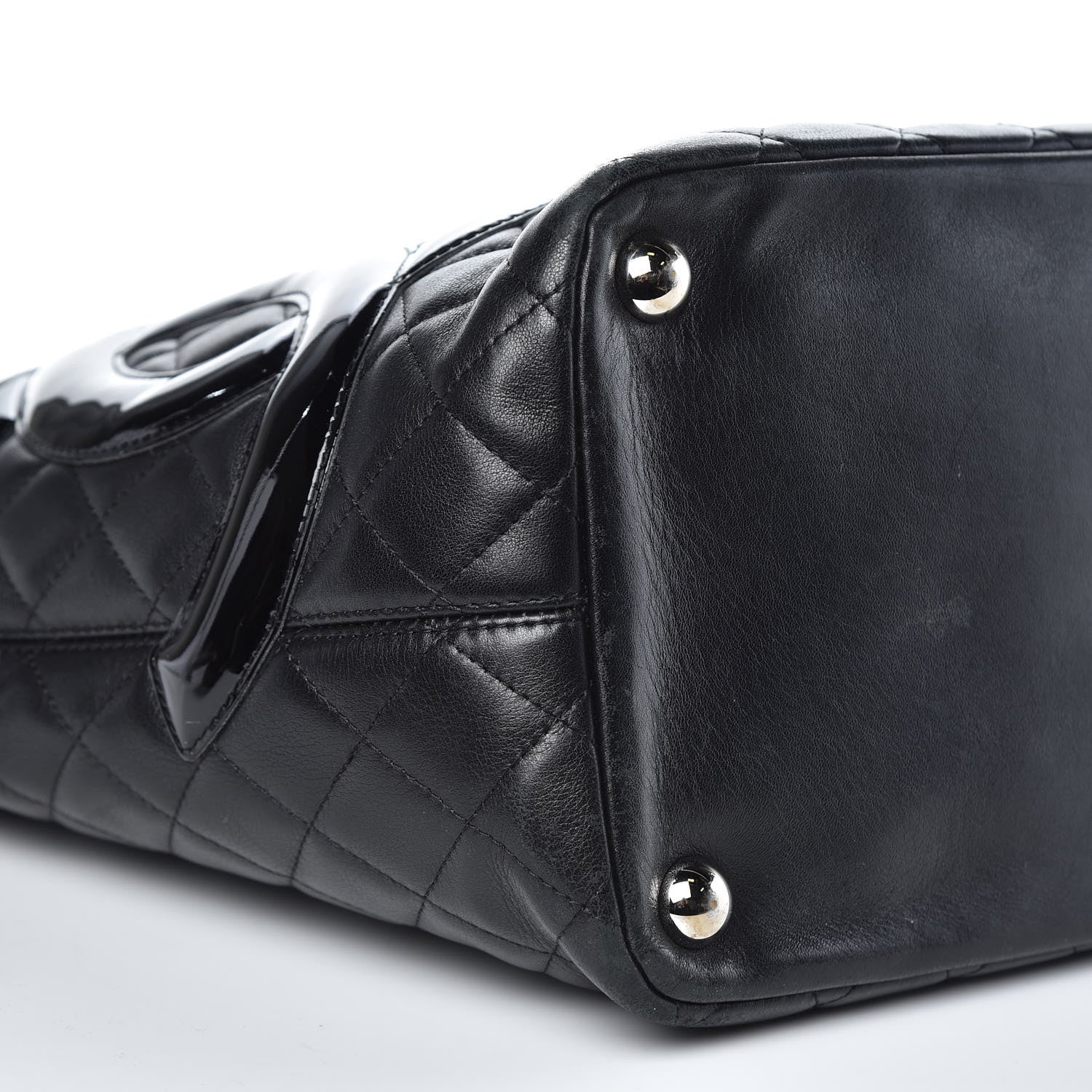 Chanel Calfskin Quilted Large Cambon Tote Black 8 of 16
