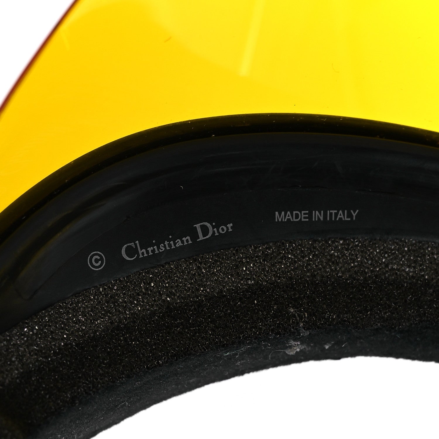 Christian Dior DiorClub1 Sun Visor Yellow 8 of 12