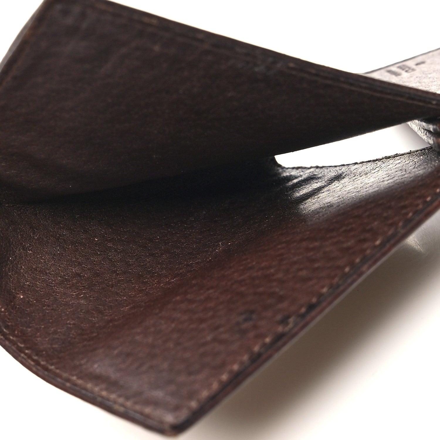 Gucci Monogram Bi-Fold Wallet Dark Brown 6 of 13