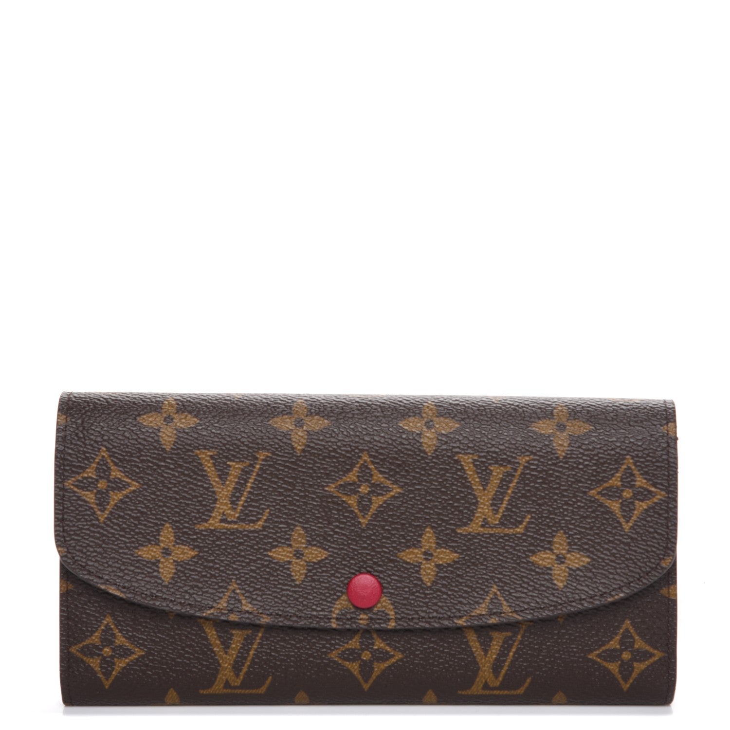 Louis Vuitton Monogram Emilie Wallet Fuchsia 1 of 8
