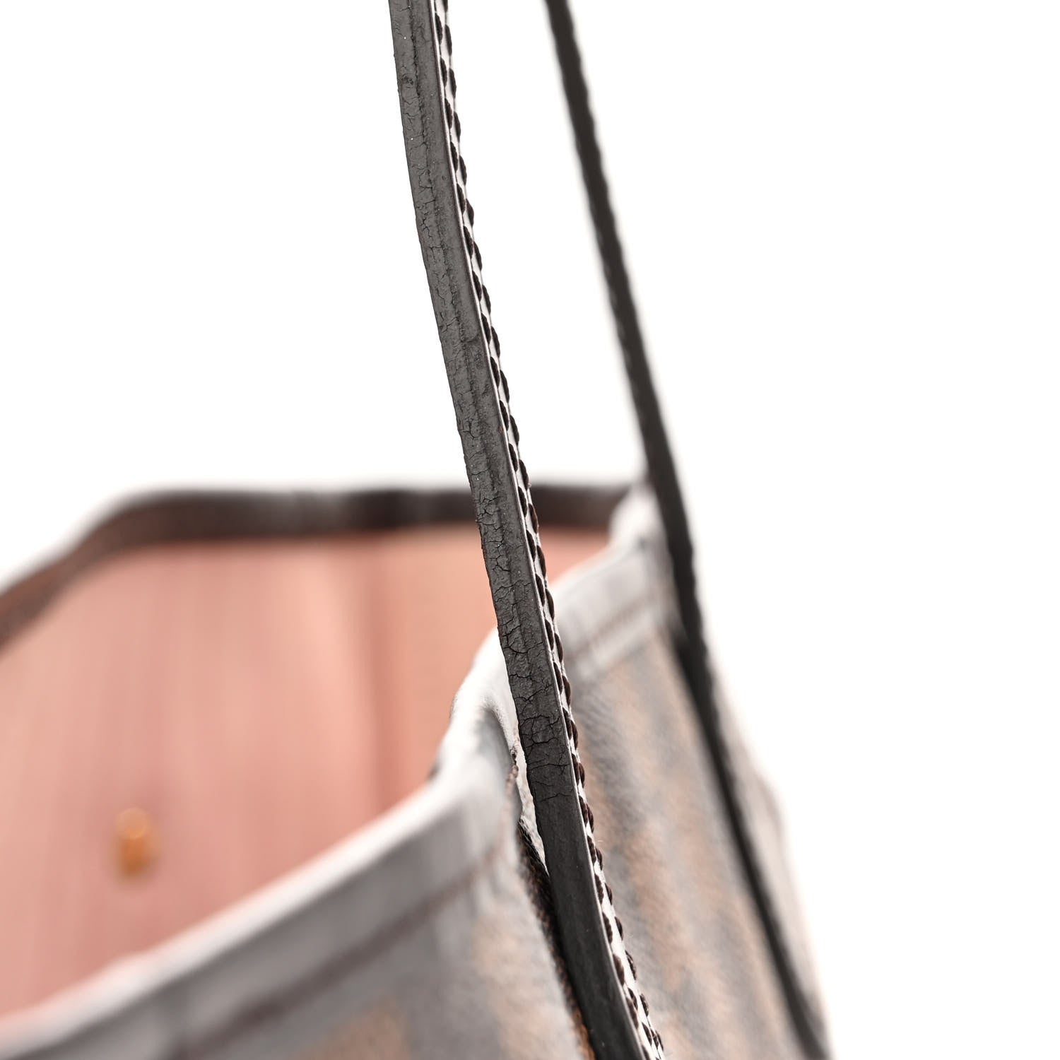 Louis Vuitton Damier Ebene Neo Neverfull MM Rose Ballerine 14 of 15
