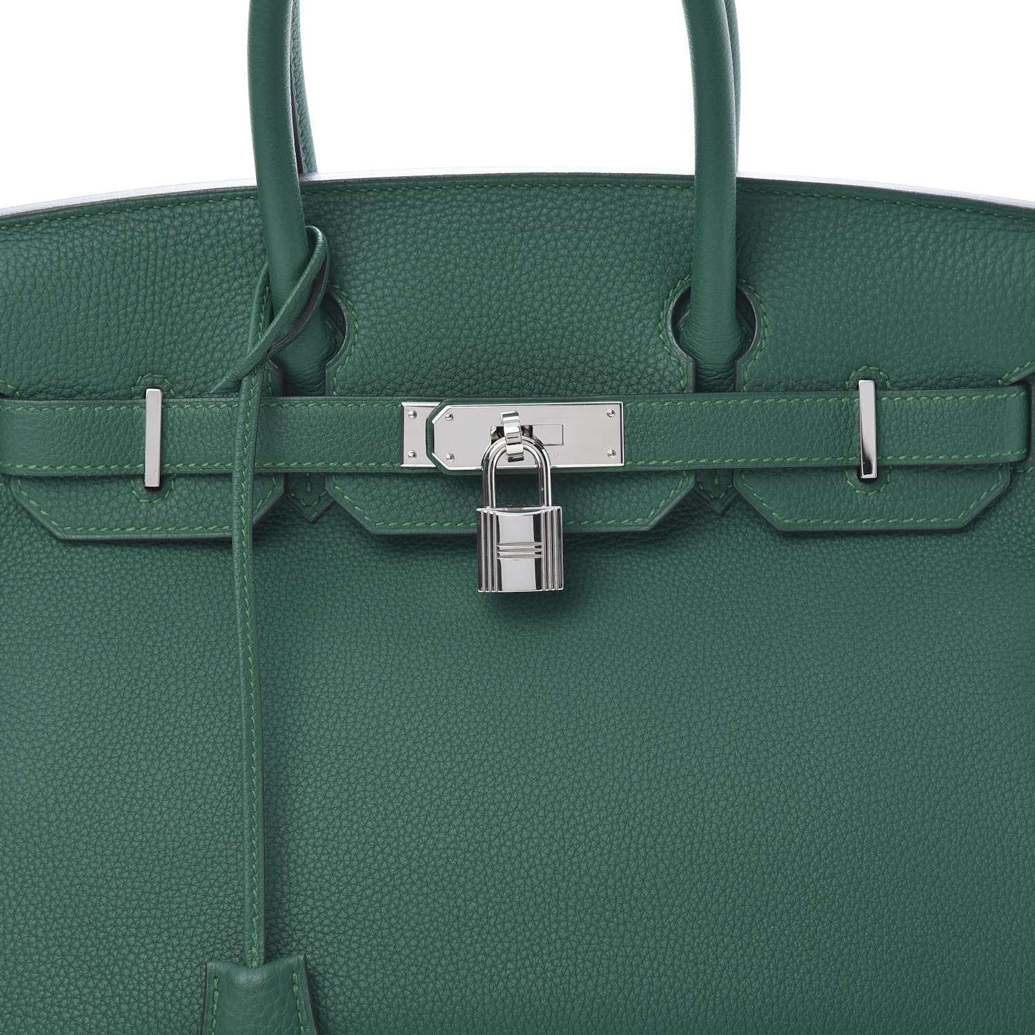 Hermes Togo Birkin 30 Malachite 9 of 15