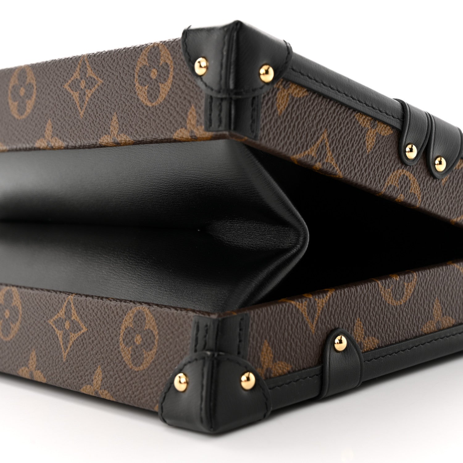 Louis Vuitton Monogram Petite Malle V Black 9 of 10
