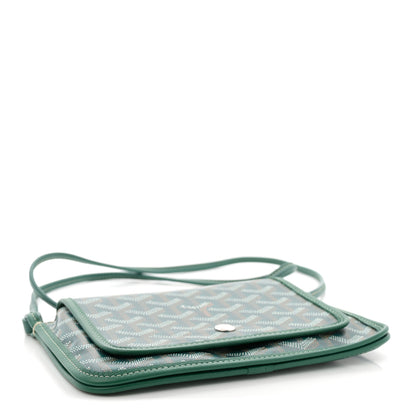 Goyard Goyardine Plumet Wallet Clutch Green 4 of 9
