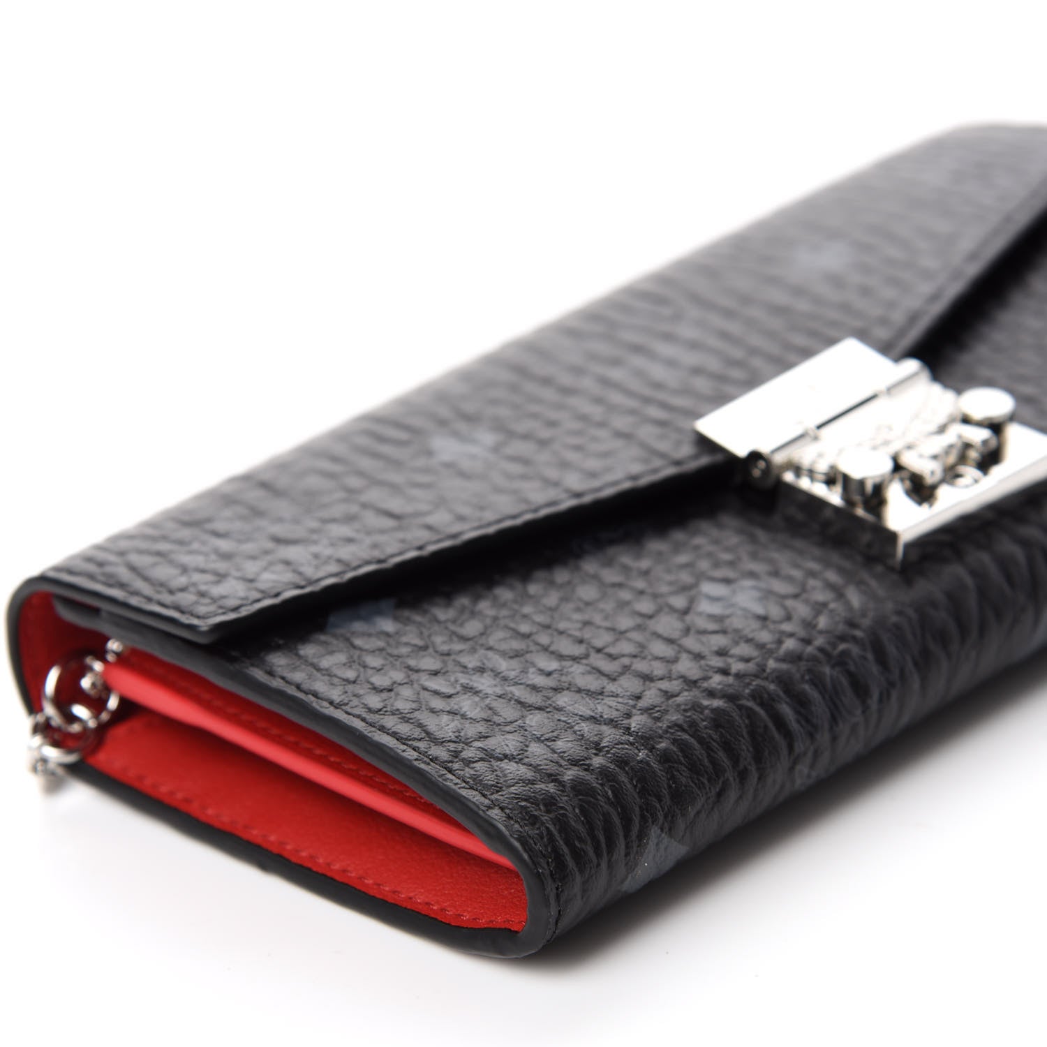 MCM Visetos Large Patricia Wallet On Chain Black 6 of 11