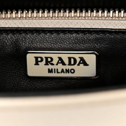Prada Saffiano Lux Shoulder Bag Caramel Talco 6 of 10