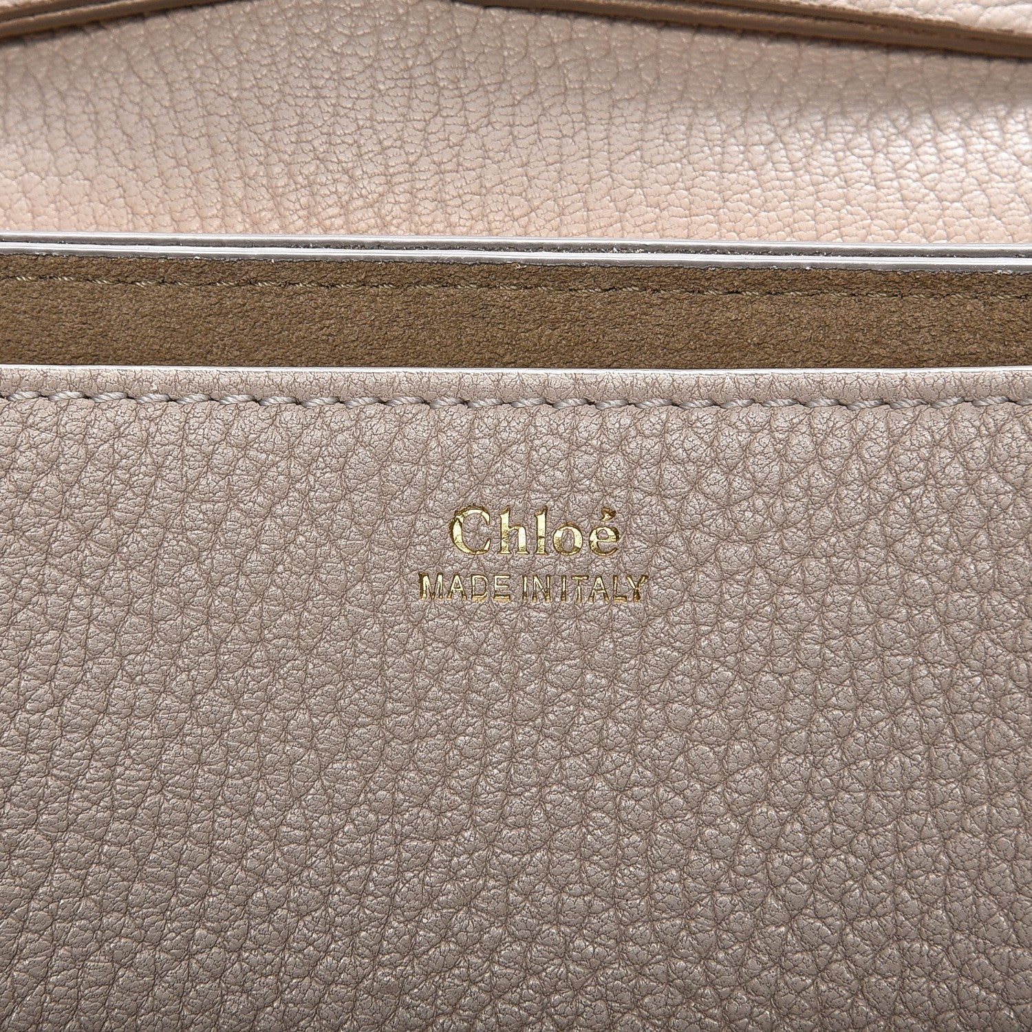 Chloe Grained Lambskin Drew Shoulder Bag Abstract White 7 of 7