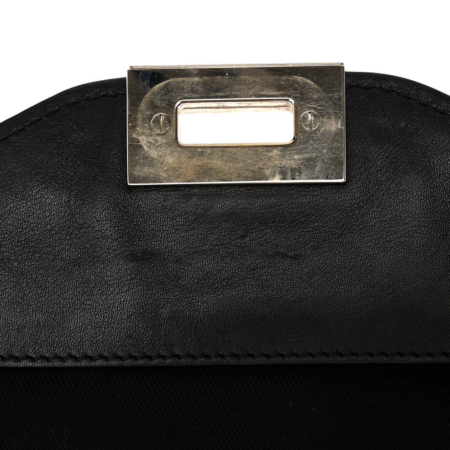 Vitello Medium Rockstud Tote Black