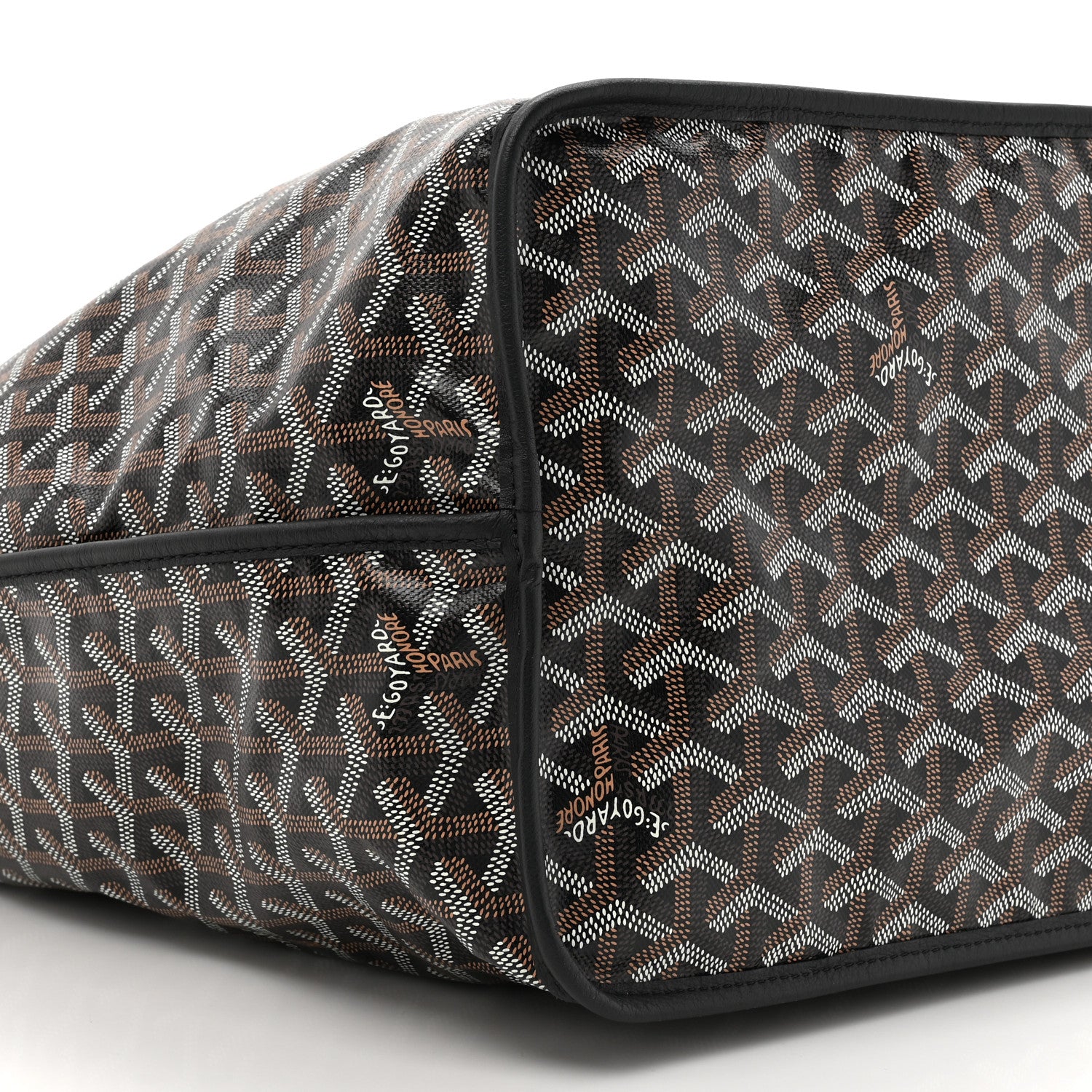 Goyard Goyardine Reversible Anjou GM Black 17 of 20
