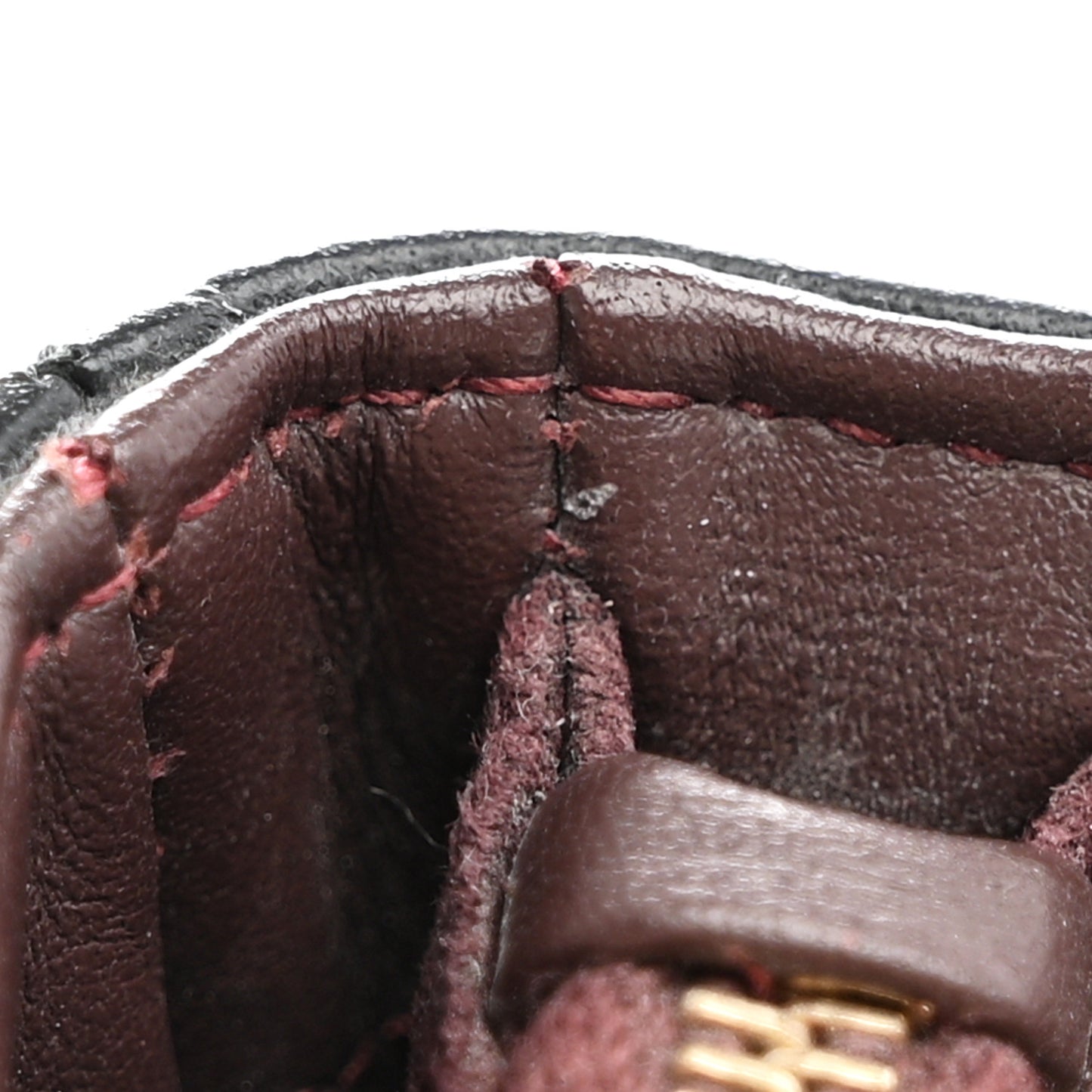 Aged Calfskin Lucky Charms 2.55 Reissue Mini Clutch With Chain Black