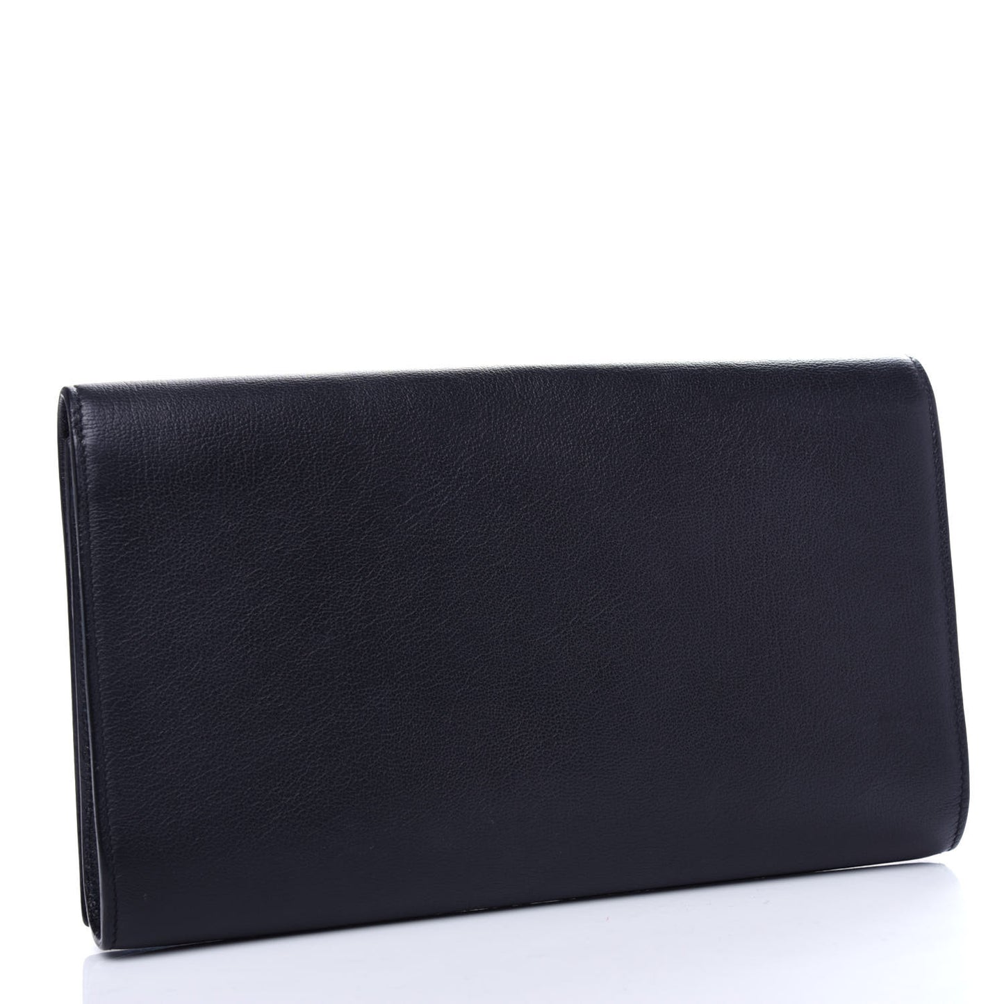 Calfskin Monogram Large Belle De Jour Clutch Black