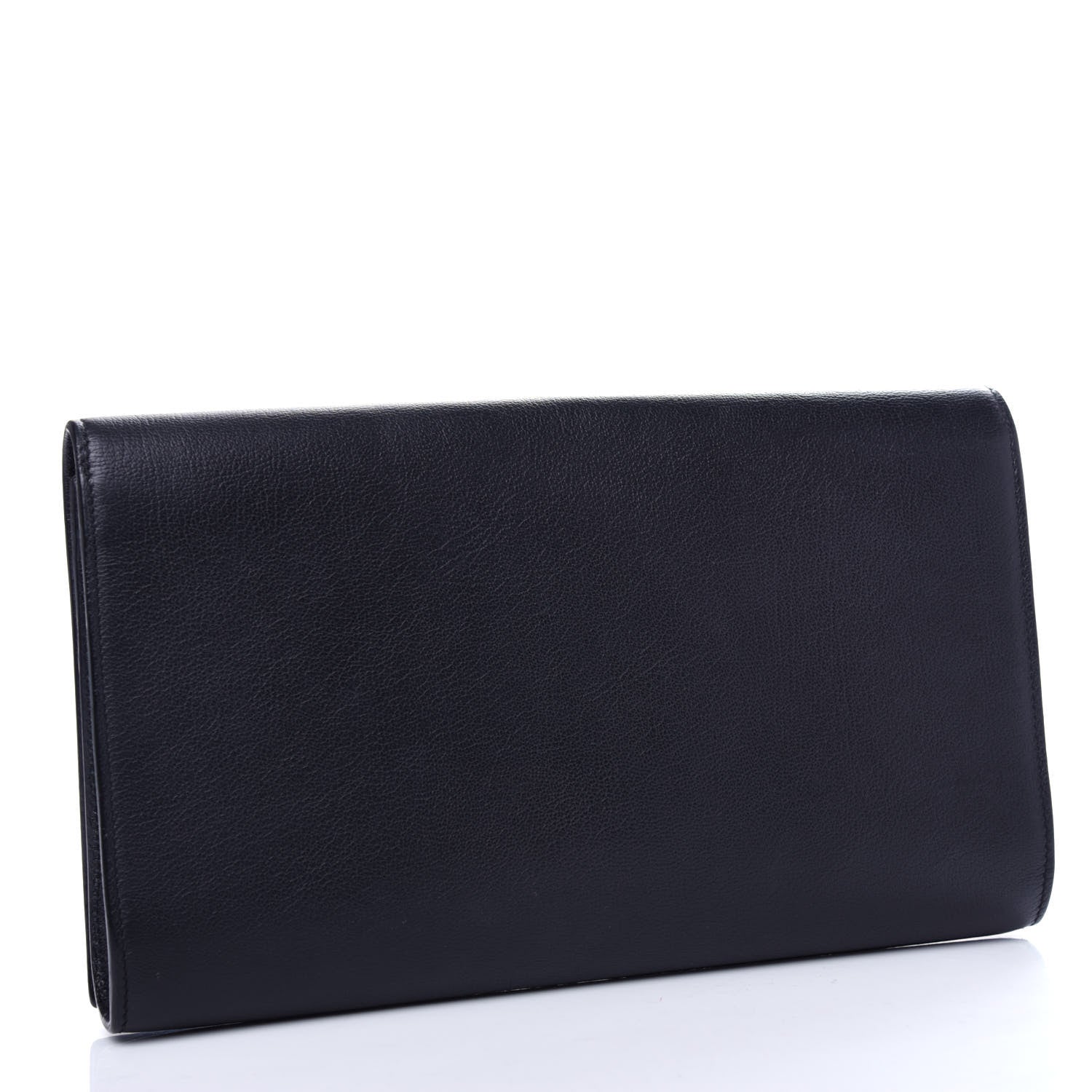 Saint Laurent Calfskin Monogram Large Belle De Jour Clutch Black 3 of 6