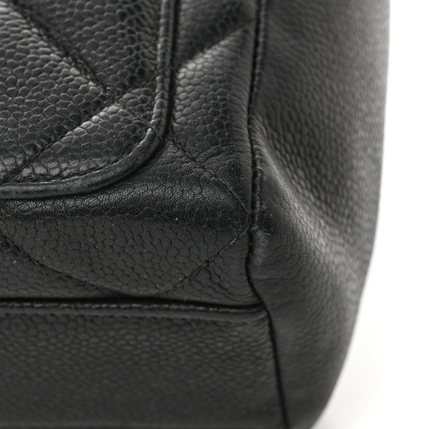 Chanel Caviar Quilted Medium Single Flap Black 16 of 20