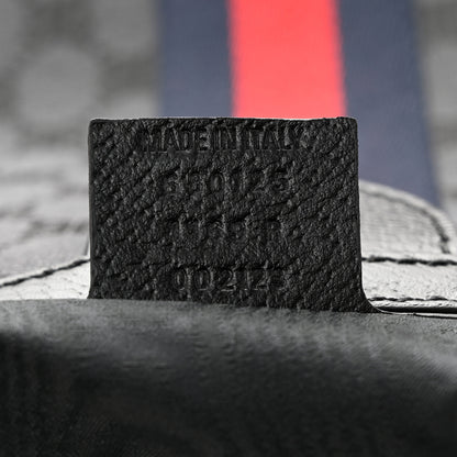 Gucci X BALENCIAGA BB Monogram Web Graffiti Medium Ophidia Shopping Tote Beige New Acero 7 of 10