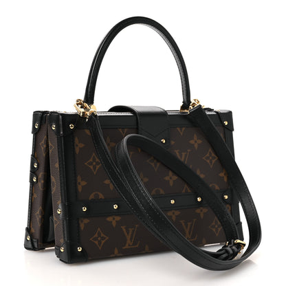 Louis Vuitton Monogram Petite Malle V Black 3 of 10
