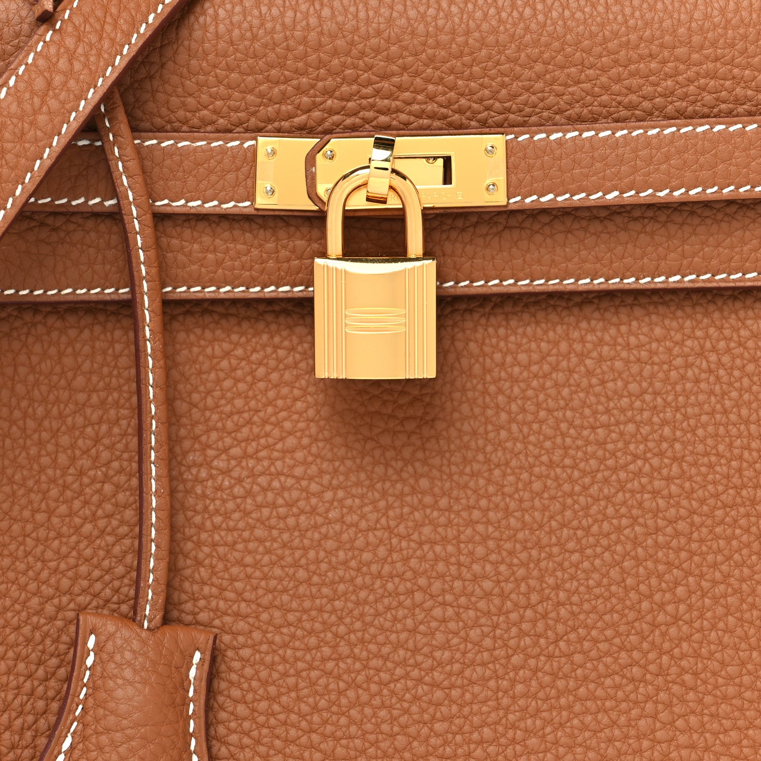 Hermes Togo Kelly Retourne 25 Gold 7 of 12