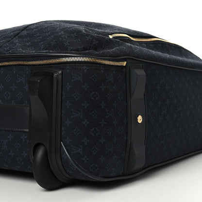 Louis Vuitton Mini Monogram Rolling Luggage Blue 7 of 8