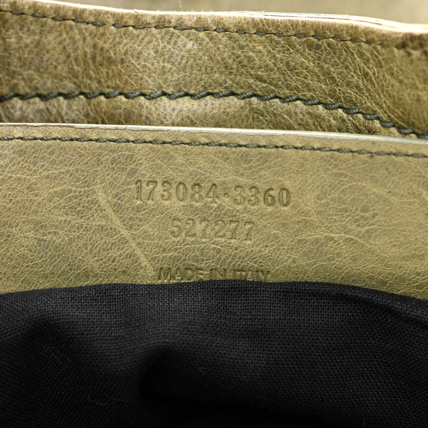 Agneau Giant 21 Rose Gold Hardware City Light Olive