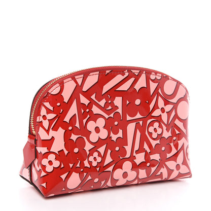 Louis Vuitton Patent Sweet Monogram Cosmetic Pouch Pomme D’Amour 2 of 7