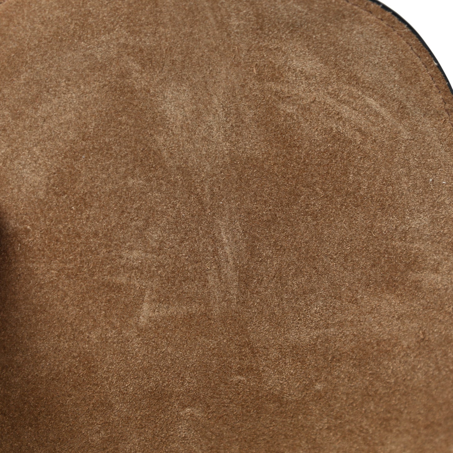 Grained Calfskin Mini Gate Crossbody Bag Caramel Pecan