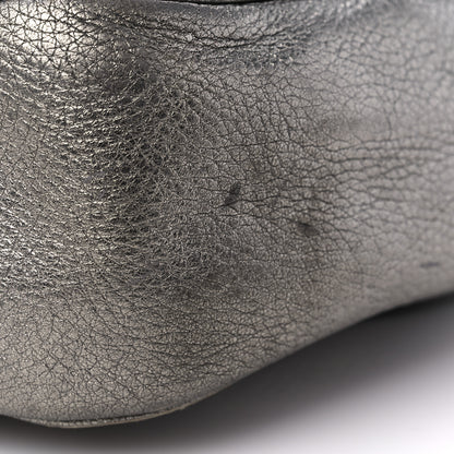 Prada Metallic Vitello Daino Tote 14 of 22