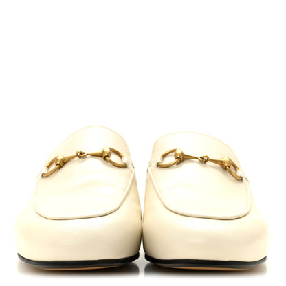 Gucci Malaga Kid Womens Princetown Slippers 37.5 Mystic White 3 of 10