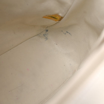 Chanel Caviar Quilted Jumbo Single Flap White 12 of 14