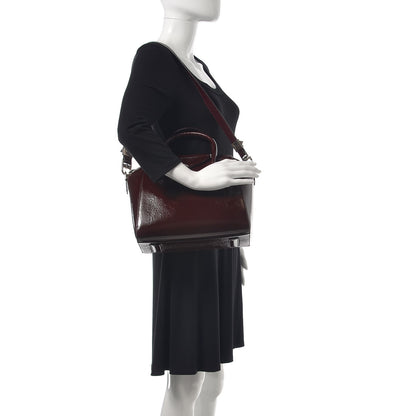 Givenchy Crinkled Patent Calfskin Small Antigona Aubergine 3 of 11
