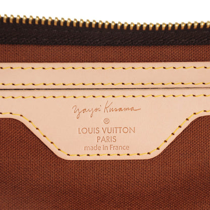 Louis Vuitton Monogram Kusama Town Speedy 30 Blue 7 of 7