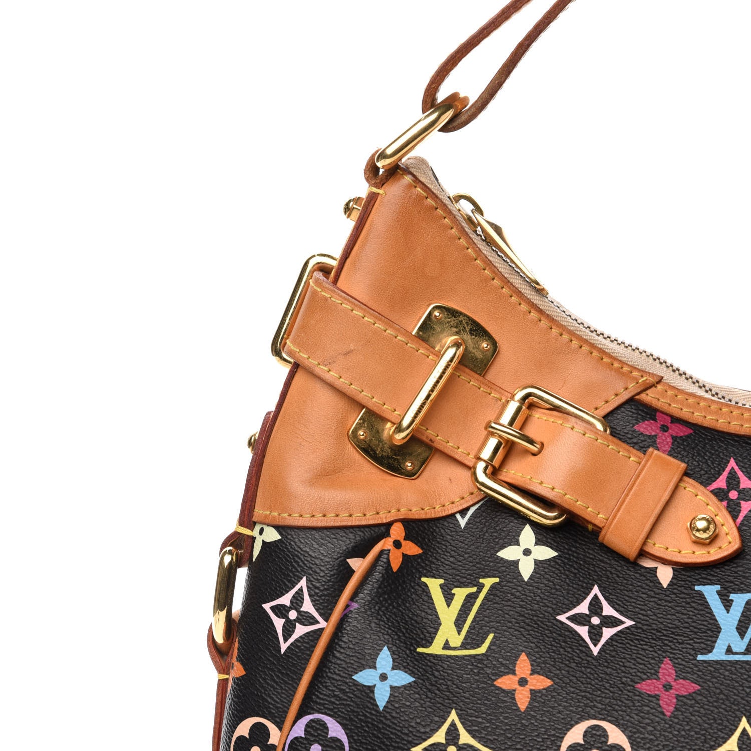 Louis Vuitton Monogram Multicolor Greta Black 10 of 10