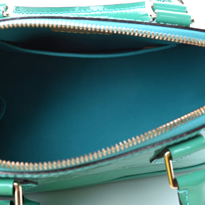 Louis Vuitton Vernis Alma BB Turquoise 4 of 5