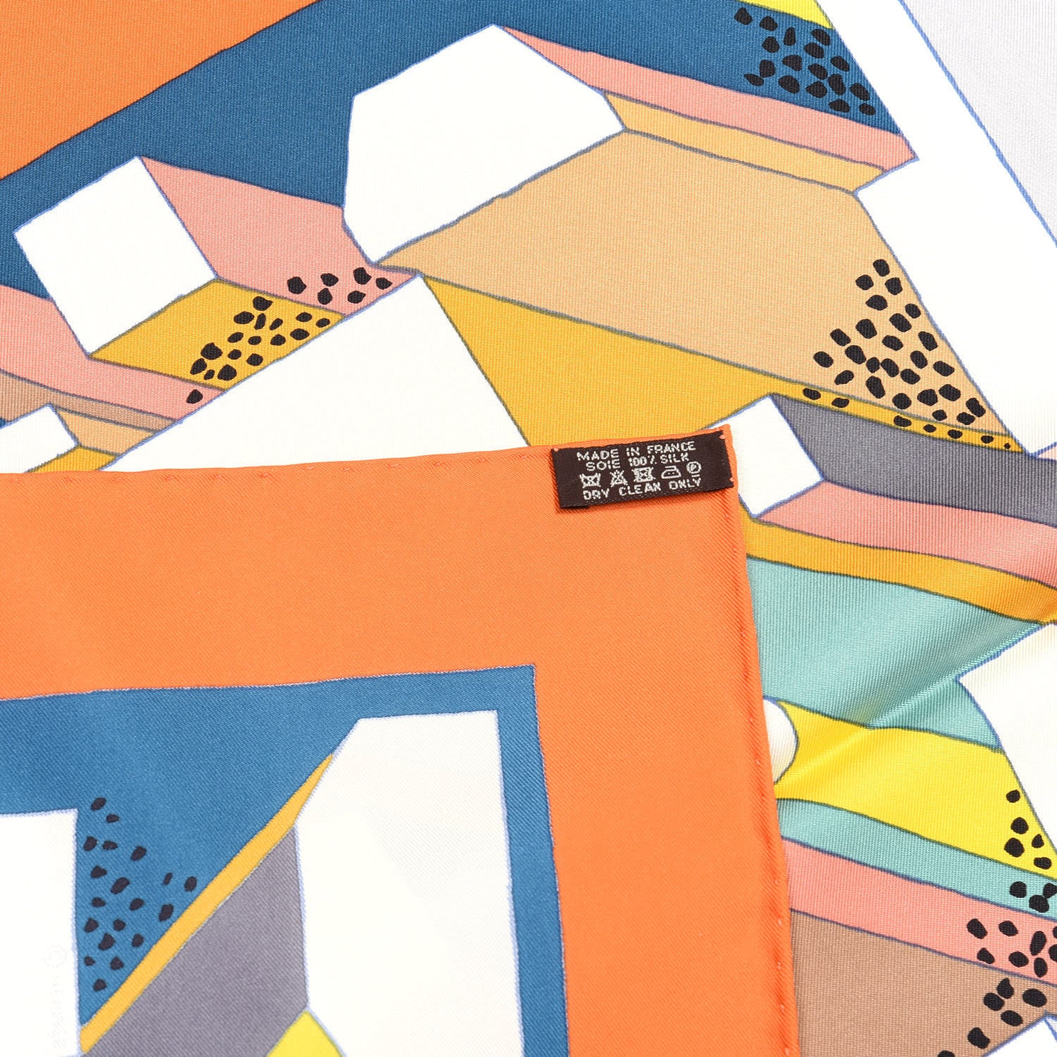 Hermes Silk On A Summer Day Scarf 90 3 of 4