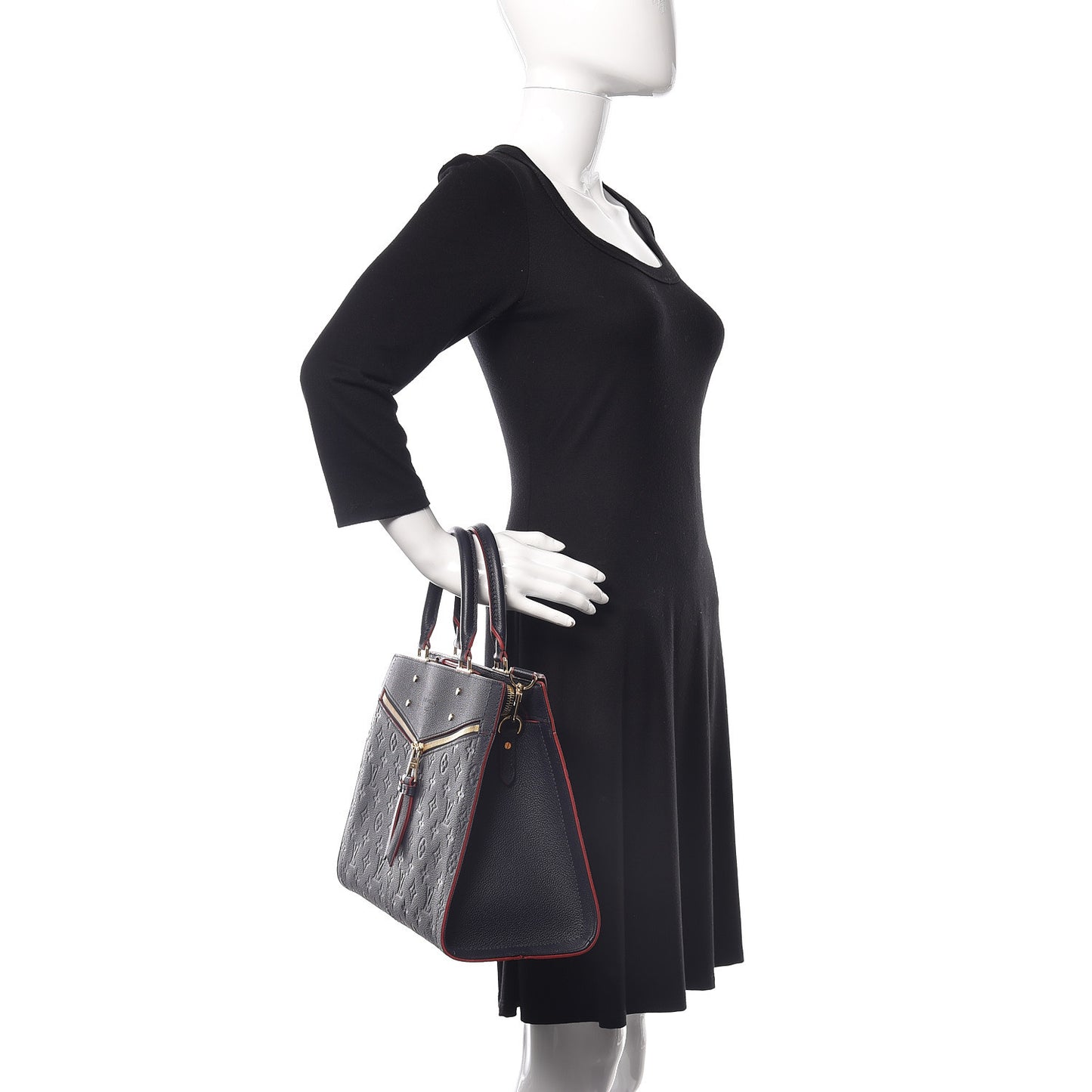 Empreinte Sully MM Marine Rouge